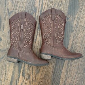 Cat & Jack Brown Kids Boots